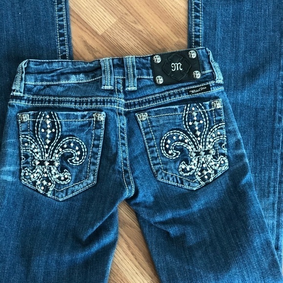 Miss Me Bootcut Denim Jeans Size 25 - Picture 2 of 16